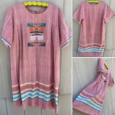 Vintage Peasant Dress Mexican