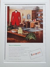 Mounted Vintage Advert