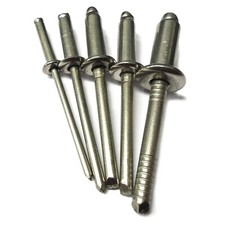 POP RIVETS ALUMINIUM/STEEL STANDARD FLANGE BLIND DOME HEAD 3.2MM 4MM 4.8MM 6.4MM