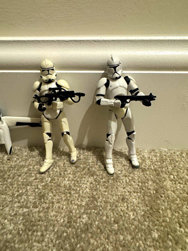 Star wars clone - trooper, action