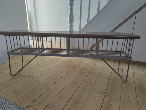 Vintage bench with - vintage,