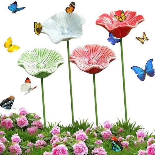 4pcs ceramic bee - ceramic,