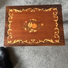 Vintage Italian Musical Side Table 