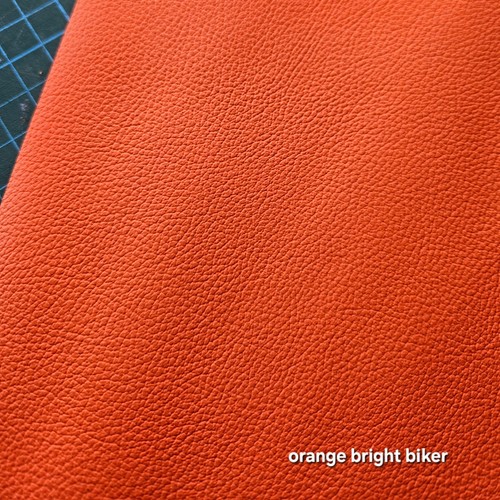 Orange biker leather - biker, x