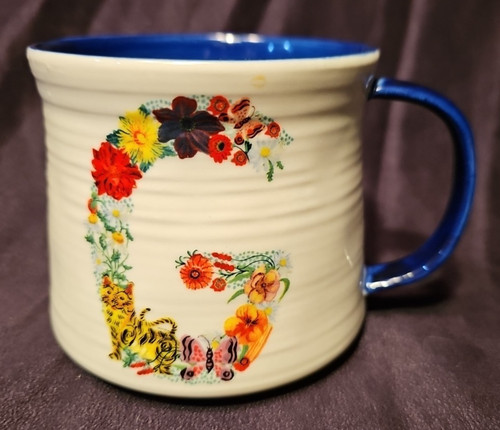 Anthropologie monogram mug - anthropologie,