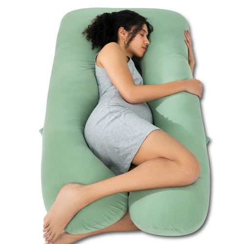 Shaped pregnancy pillow - u,