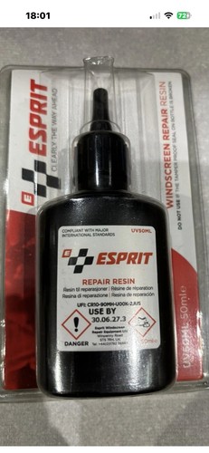 Esprit windscreen glass chip - glass,