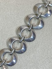 Chunky Hoop Bracelet Retro