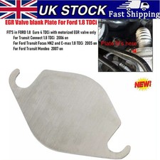 EGR valve blank plate for Ford Euro4 Transit Connect Focus Mondeo 1.8 TDCi ！