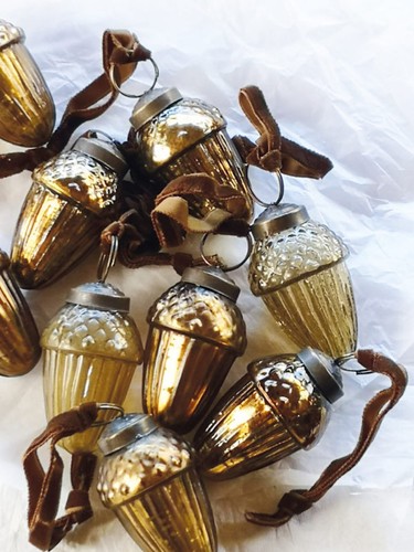 Vintage antique glass golden - antique,