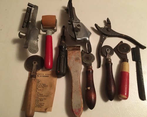 Lot items vintage wooden - lot,