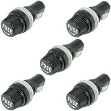 5 x Panel Mount Chassis Fuse