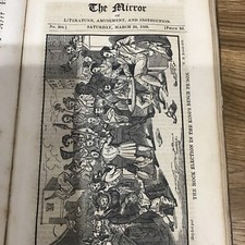Antique Print - 1828 - The Mock Election In The King’s Bench Prison