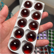 Pretty Solid Color Glass Balls