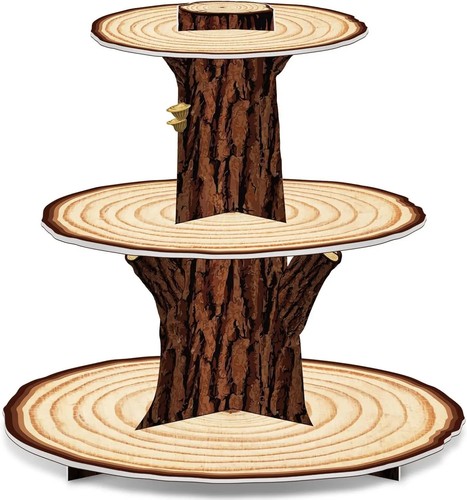 Wooden cupcake stand cake - cupcake,