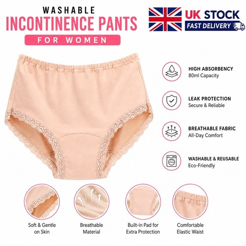 Women cotton incontinence - cotton,