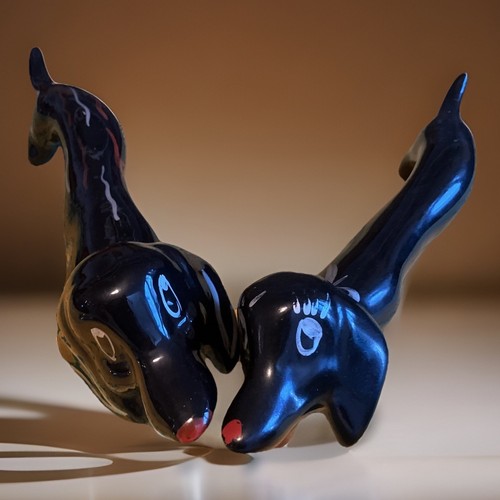 Vintage dachshund dogs - 2,