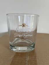 Grants Scotch Whisky Glass Box Of 12 pub glass style 
