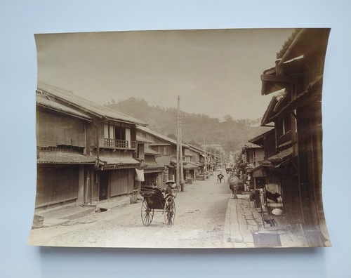 C1900 japan meiji era - c1900, street
