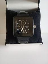 Eton Quartz Men's Black Watch, Black Metal Strap. Fully Working. New in Box.