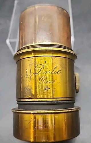 Vtg brass camera lens - vtg,