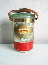 VINTAGE GLASS HUMIDOR JAR