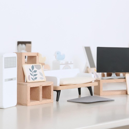 Miniature doll house furniture - miniature,