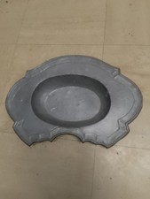 Antique Georgian Pewter Shaving/Blood Letting Bowl