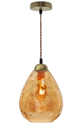 Vintage smoked gold glass - smoked,