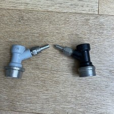 Steel Base Ball Lock Connectors Corny Keg Homebrew Beer Cider Lager