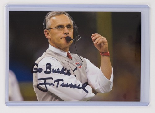Jim tressel signed - tressel,