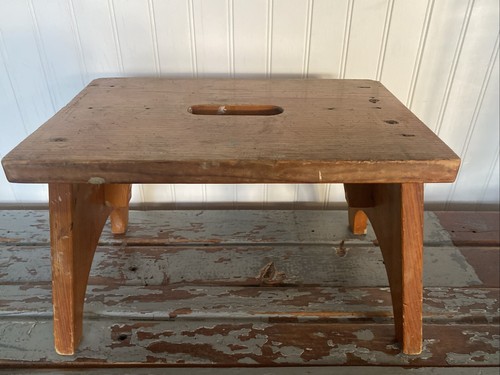 Vintage rustic small step - vintage,
