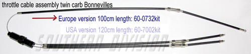 0732 throttle cable - 60-0732,