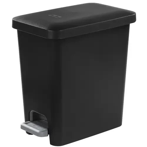 Gallon rectangular step on - rectangular, step-on
