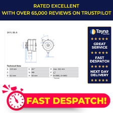 Alternator fits AUDI 80 B2