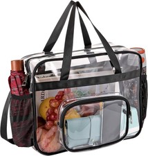 ONEGenug Large Clear Tote Bags