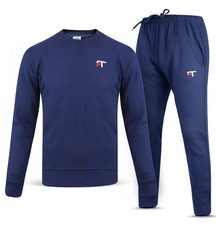 Mens Fleece Tracksuit Set Crew