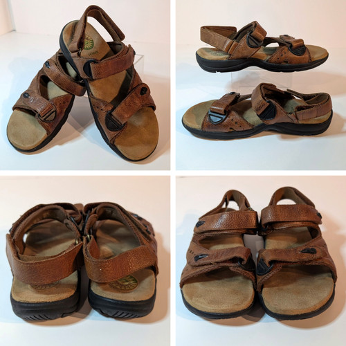Earth spirit saline sandals - earth,