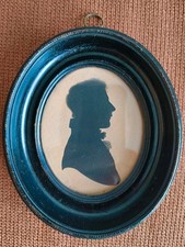 Early 19th Century Silhouette Portrait Of Man