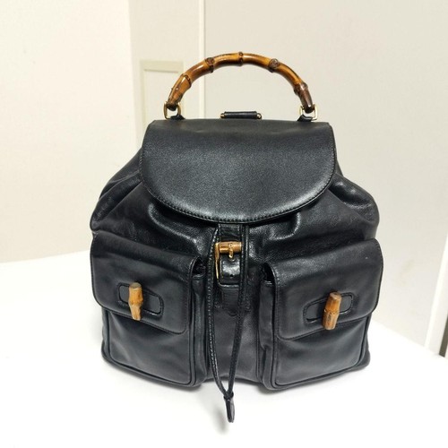 Gucci bamboo double - bamboo, pocket