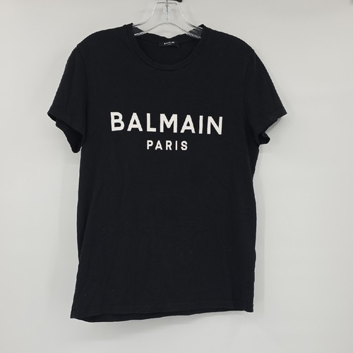 Balmain black tee - black, with