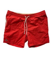 Lacoste Mens Swim Shorts Size Orange Size S Holiday Beach Summer Swimming Trunks