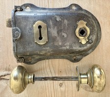 Victorian Steel and Brass Rim