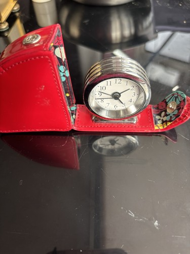 Vintage travel alarm clock - alarm, in