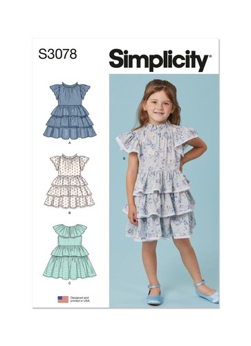 Simplicity 3078 children - 3078, children's