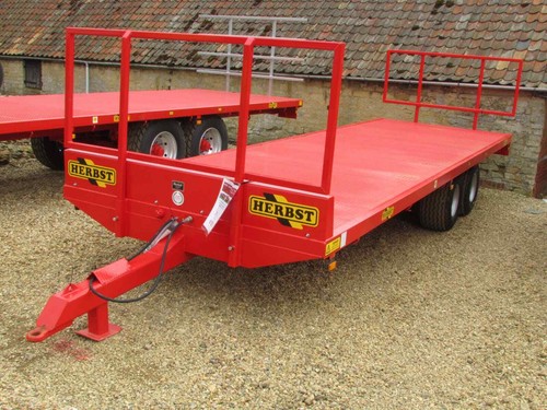 Herbst bale trailer pallet - trailer,