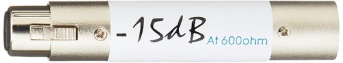 15db xlr line - 15db, in