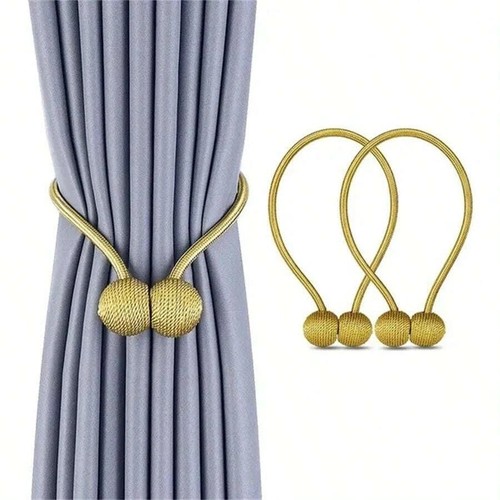 Strong magnetic curtain tie - 2x,