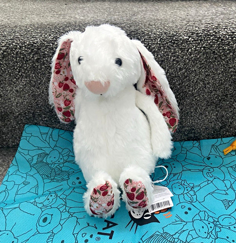 Jellycat small white pink - small,