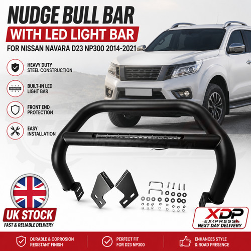 Black steel nudge - steel, bull